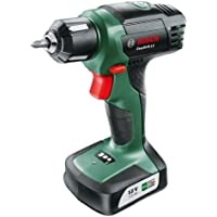 Bosch EasyDrill 12 - Taladro atornillador a batería (12 V- con batería integrada- Cargador- Punta de destornillador)